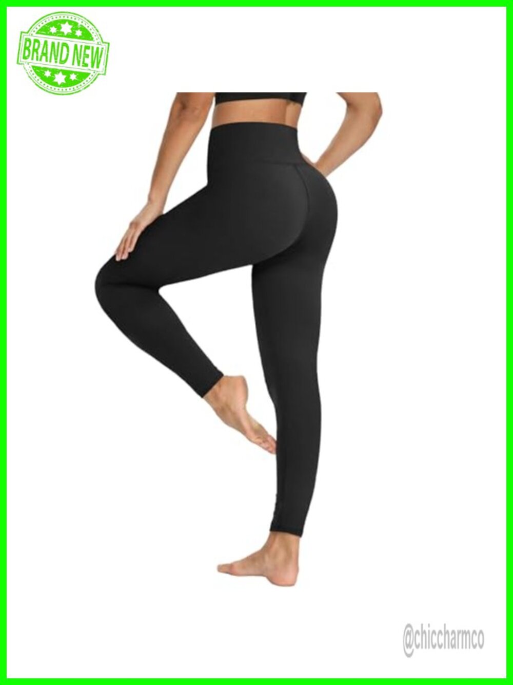 High Waisted Tummy Control Compression Leggings Yoga Pants